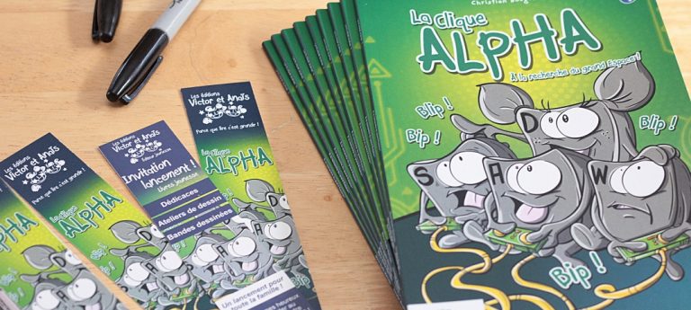Couverture de La Clique Alpha #1 À la recherche du grand Espace !