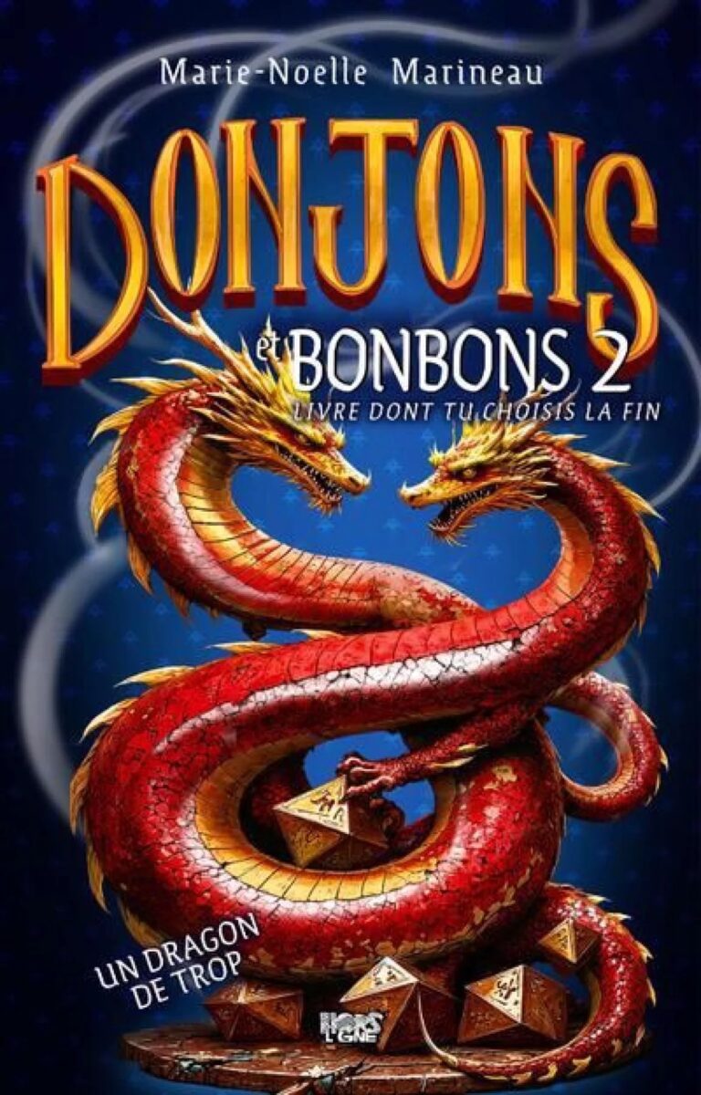 Couverture de Donjons et bonbons T.2 : Un dragon de trop